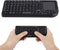 2.4GHz Wireless Touchpad Keyboard - Ultra Mini Thin USB Backlit - Lightweight Rechargeable - Plug and Play for HTPC,