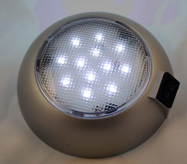 Battery Powered LED Dome Light - High Power White LED Downlight for Home, Auto, Truck, RV