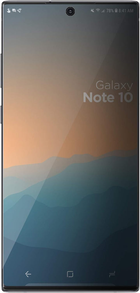 magglass Galaxy Note 10 Privacy Screen Protector - Anti Spy Fingerprint Resistant Tempered Glass Guard for Samsung Note