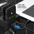 MAIWO 2.5 3.5 Inch 3X 3.0 48TB Dual Bay Hard Drive Docking Station with Offline Clone for SATA HDD SSD, USB Hub