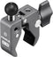 FANAUE Aluminum Handlebar Base Mount with 17mm Ball Head Adapter, Strong Rod Clamp for Rails 0.5'' to 2'' Diameter,
