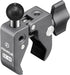FANAUE Aluminum Handlebar Base Mount with 17mm Ball Head Adapter, Strong Rod Clamp for Rails 0.5'' to 2'' Diameter,