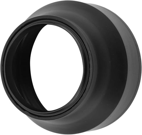 Universal Camera Lens Hoods Fits for 49mm/52mm/55mm/58mm, Collapsible Rubber Digital Lens Hood