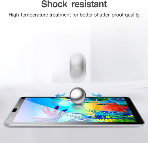 ProCase LG G Pad 5 10.1 Screen Protector 2019 (LM-T600 / LM-T605), Clear Tempered Glass Film Guard for 10.1 inch