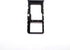 10 5G T790S Sim Card Holder Slot MicroSD Tray Replacement Compatible with TCL UW Verizon (Black)