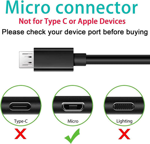 Replacement Charging Cord for MusiBaby Speaker, MusiBaby M68, M71, M88 Charger Power Cable (5FT)