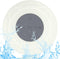 Portable Waterproof Bluetooth Shower Speaker, Wireless Water-Resistant Suction Cup Speaker with Built-in Mic, White