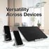 BoxWave TIMMKOO Q3E MP3 Stand and Mount Compatible with Player - VersaView Aluminum Stand, Portable, Multi Angle
