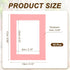 10 7 5 Inch uxcell Pcs Picture Frame Mats, x Picture Mats for Frames, Photo Mattes Angled Cut Board for Photos Prints