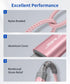 JSAUX 6FT Lightning to 3.5mm Audio Cable - Apple MFi Certified, Compatible with iPhone 14/13/12/11/X - Pink