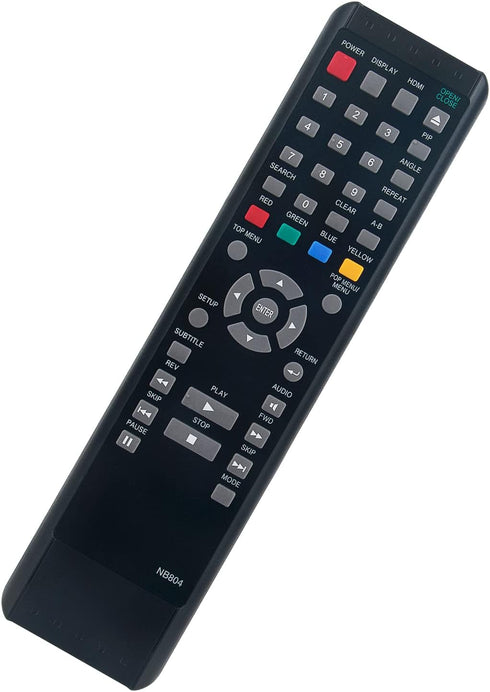 NB804 NB804UD Replacement Remote Control for Sylvania Blu-ray Player NB530SLX NB501SL9 NB500SL9 NB531SLX