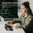 PureGear Kickstand 15W Qi-Certified Fast Magnetic Wireless Charging Pad for iPhone 15/15Pro/15ProMax/14/13/12, Galaxy