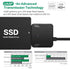 SATA to USB 3.0 Adapter, External Hard Drive Converter Cable for 2.5" 3.5" HDD, SSD with Power Supply