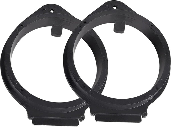 Aftermarket 2 Pack Front & Rear Door Speaker Adapter Spacer Ring for GM GMC 2006-2019, Chevy 2006-2021, Cadillac