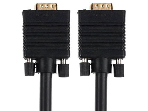Monoprice 6ft SVGA Super VGA M/M Monitor Cable w/ Ferrites - Gold Plated