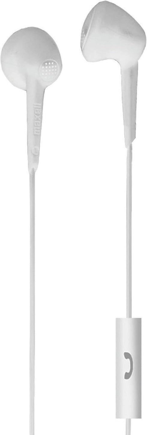 Maxell Jelleez Earset, White