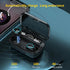 VIVIDUS Wireless Earbuds M10, Earphones with Wireless Charging Case, IPX8 Waterproof, 180 Hours Playtime, Touch Control