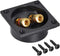 uxcell 2-Way Square Speaker Box Terminal Binding Post for Subwoofer Connectors, 1pcs Narrow Type