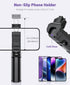 Mini Tripod, Anozer Small Tripod with Universal Phone Holder & Cold Shoe, Lightweight Phone Tripod Stand Compatible