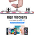 Transparent Phone Ring Holder Grip - EI Sonador Clear Cell Phone Stand Holder, 360° Rotation (2 Black Diamond)