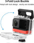 Waterproof Housing Case for Insta360 ONE RS 360 Underwater Diving Shell, 60M Protective Shell
