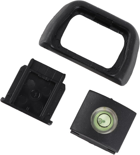 A6000 A6100 A6300 A5000 Bewinner Camera Eyepiece Cover Viewfinder Eyecup with Level Tool & Cold Shoe Cover