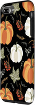 iPhone 7 Plus/8 Plus Case with Autumn Falling Leaves and Pumpkin Spice Harvest Happy Fall Design