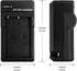 EN-EL9 Wall Charger for Nikon D3000, D40, D40x, D5000, D60 and More, Foldable Plug Included