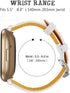 FitTurn Colorful Leather Bands Compatible with Fitbit Versa 4/Versa 3/Sense/Sense 2, Luxury Leather Sport Strap