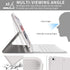 KENKE iPad 6/5th Generation Case with Keyboard, 9.7 Inch Detachable Wireless Bluetooth Case (Gray)