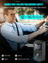COMSOON Bluetooth Receiver with LCD Screen, Portable 3.5mm AUX Bluetooth 5.0 Adapter for Car, Home Stereo, Wired