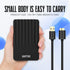 Portable External Hard Drive Storage, Mobile HDD USB 3.0 for PC, Mac, Desktop, Laptop, PS4, PS5, Xbox (Black, 320GB)
