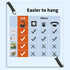Extension Cord Organizer (8 Pack), Heavy Duty Holder for Garage Storage, Straps for Cables, Hoses, Ropes with Triangle