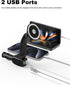 MagSafe Car Mount Cigarette Lighter, Dual USB Charger, Magnetic Phone Holder for iPhone 16/15/14/13/12