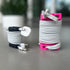 CordBrick /DeskBrick Bundle Weighted Cord Holders for Nightstand & Desk - Phone Charger Cable Management Travel, Phone