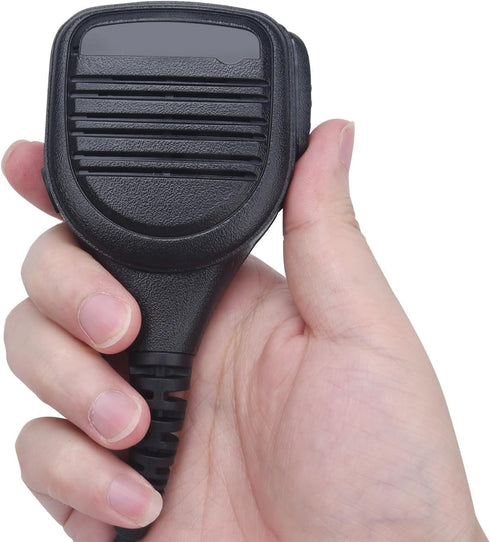 SL300 Radio Speaker Mic Shoulder Handheld Hand Lapel Microphone with 3.5mm Audio Jack Walkie Talkie Mic for Wave TLK-100 SL3500e SL7550e SL7580e SL2600 SL1K SL1M