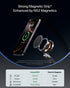 Intoval 3-in-1 Qi2 15W 17/16/15/14/13/12, Foldable Wireless Charging Station, Certified Ultra Fast Wireless Charger