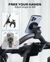 OQTIQ 17 N54 12-17 Phone Holder for Peloton Exercise Bike, Heavy-Duty Clamp & Strong Magnetic Phone Mount