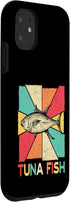 Tuna Fishing Apparel Co. 11 Vintage Tuna Fish Lover Retro Style Tuna Whisperer Gift Case for iPhone