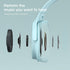 70H 3 DOQAUS Bluetooth Headphones Over The Ear Wireless, Playtime, EQ Modes, HiFi Stereo with Deep Bass, Memory Foam
