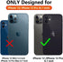 Military Grade 16ft Drop Tested Case for iPhone 12, with Screen Protectors and Camera Cover, Magnetic Kickstand