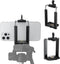 DaVoice Tripod Phone Mount 1/4" Screw Adapter, Compatible with iPhone Samsung and Cell