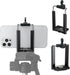 DaVoice Tripod Phone Mount 1/4" Screw Adapter, Compatible with iPhone Samsung and Cell