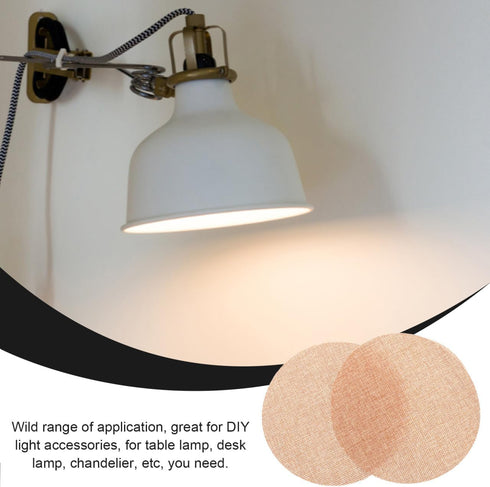 6.29In ULDIGI Round Ceiling Light Cover Anti-Glare Lampshade Diffuser Plate for Chandelier and Pendant Lighting Soft