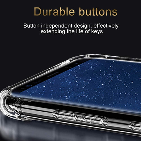 STORM BUY Crystal Clear Case Compatible for Samsung Galaxy S10 + Plus SM-G975U, Hard Back Phone Cover with Shockproof