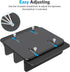 OMOTON Updated Dock Version Vertical Laptop Stand - Adjustable Holder for Up to 17.3 inch Devices (Black)