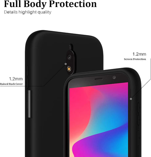 CHUANG Case for Hot Pepper Serrano 3 A95B A95C A95J Phone Case, Shockproof TPU Soft Silicone Cover with Microfiber