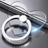ralhaywi 2pcs Kickstand360 Phone Ring Stand Holder with DiamondHeart Shape Transparent Phone Ring Degree Rotation