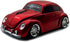 TDRTECH Wireless Mouse, Cool Sports Car Shaped 2.4GHz Optical Gaming Mouse for PC and Laptop, Red