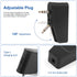 Bluetooth 5.3 Adapter for Wireless/Wired Headphones, 2 in 1 Airplane Bluetooth Adapter with 3.5mm Aux Jack, Compatible